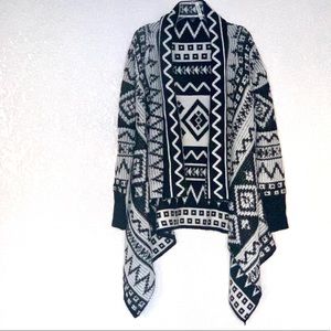 Leshop Open Sweater Cardigan Sz S/M